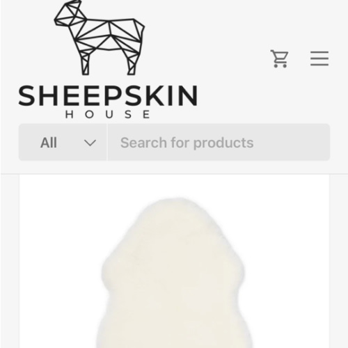 Baby Sheepskin | Short Wool | New Zealand | approx. 31x20 in | Sheepskinhouse.com