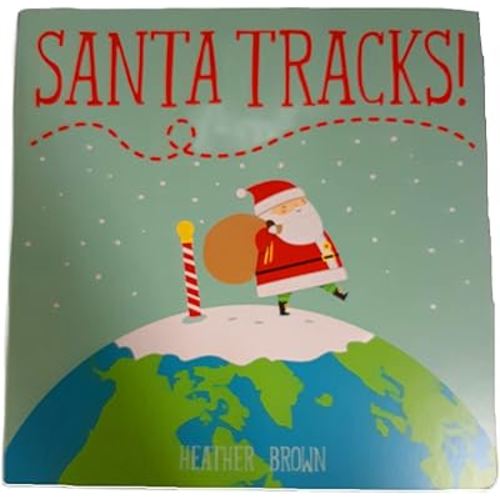 Santa Tracks Board Book