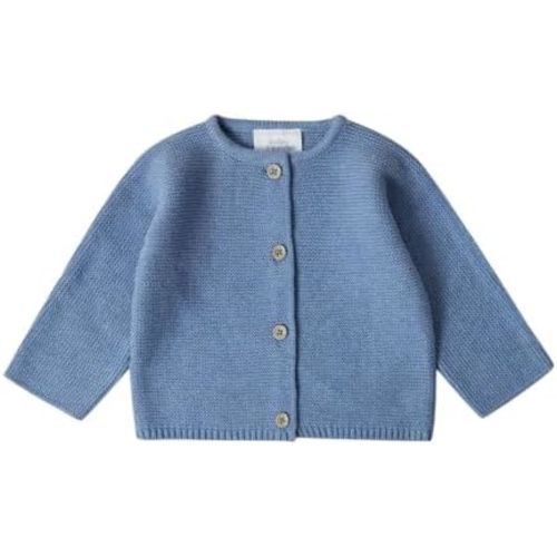 Stellou & friends 100% Cotton Baby Cardigan, Toddler Cardigan, Kids Sweater 0-6 Years