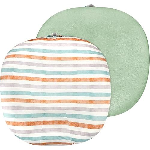 TANOFAR Newborn Lounger Cover 1 Pack, Baby Lounger Pillow Covers for Girls Boys, Removable Cover for Infant Lounger Pillow Cover, Comfortable, Line Theme