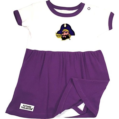 Future Tailgater East Carolina ECU Pirates Onesie Baby Dress