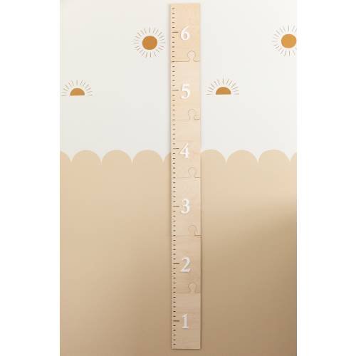 Growth Chart Ruler 3D | Playroom Decor | Wood Growth Chart | 1st Birthday Gift | Nursery Decor Signs | Kids Wall Art | New Baby Gift