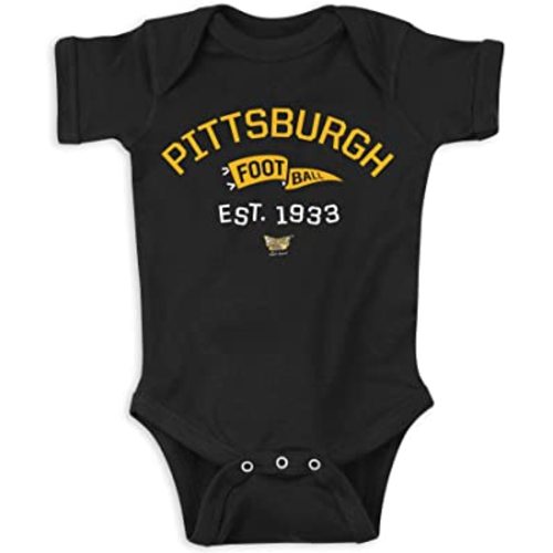 Retro Pennant Baby Apparel for Pro Football Fans (NB-7T)