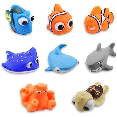 Finding Dory Nemo Squirt Bath Squirters Toys Figures for Kids Baby Shower Swim
