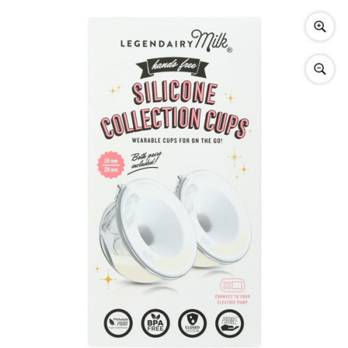 Silicone Milk Collection Cups | Legendairy Milk
