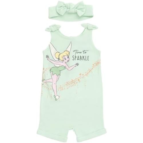 Disney Minnie Mouse Winnie the Pooh Lion King Lilo & Stitch Simba Romper and Headband Newborn to Toddler