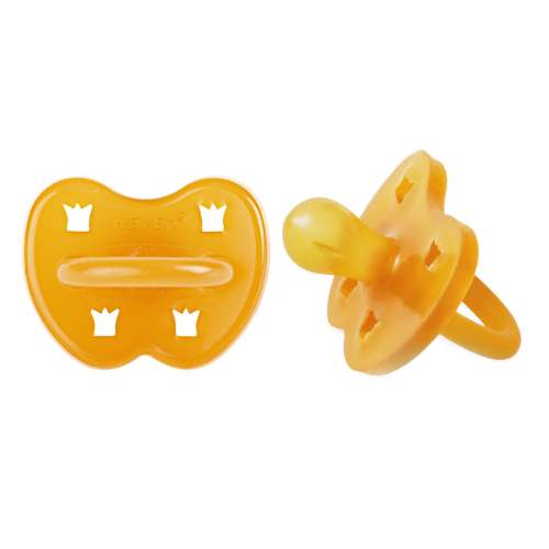 Pacifier Newborn 0+ Months Two-Pack - Round β Heveaplanet.com