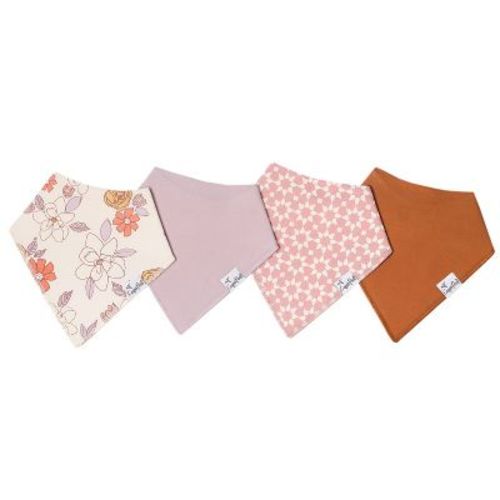 Copper Pearl Bandana Bib Set - Ferra - 4pc
