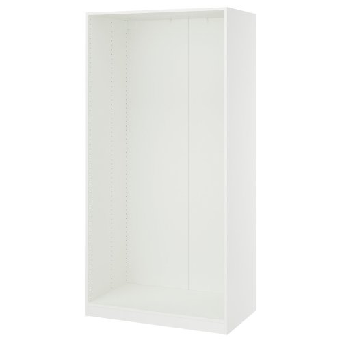 PAX Wall-mounted storage frame - white 39 3/8x22 7/8x79 1/8 "