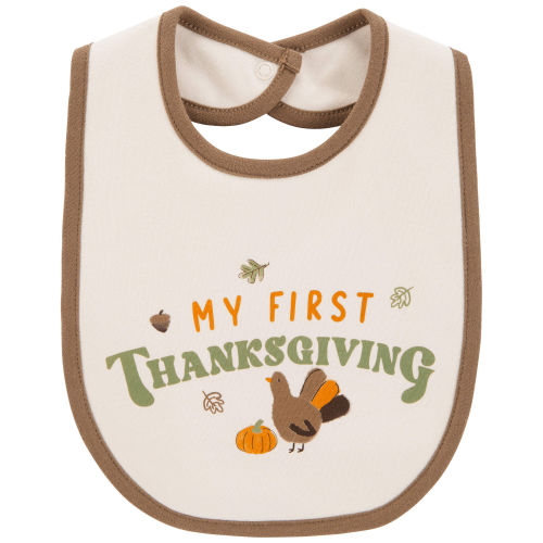 Baby My First Thanksgiving Teething Bib - Carter's | Carter's