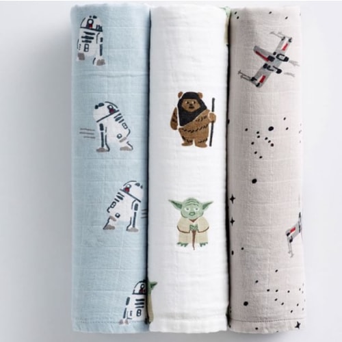 Star Wars™ Muslin Swaddle Set | Pottery Barn Kids