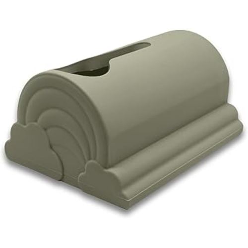 Baby Bath Spout Cover, 2024 New Baby Bathtub Faucet Cover, Baby Safety Protection Silicone Kits, Universal Fit, Compatible with Most Standard Faucets (Dark Green)