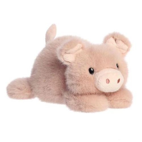 Aurora Medium Perrine Pig Rumplers Adorable Stuffed Animal Pink 10"