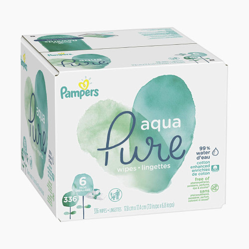 Pampers Aquapure Baby Wipes