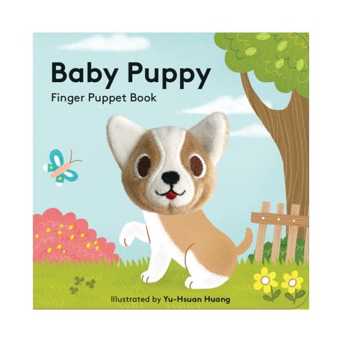 Baby Puppy: Finger Puppet Book - (Board Book)