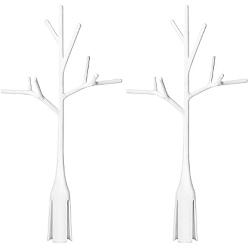Boon Twig Grass and Lawn Drying Rack Accessory, White (Pack of 2)