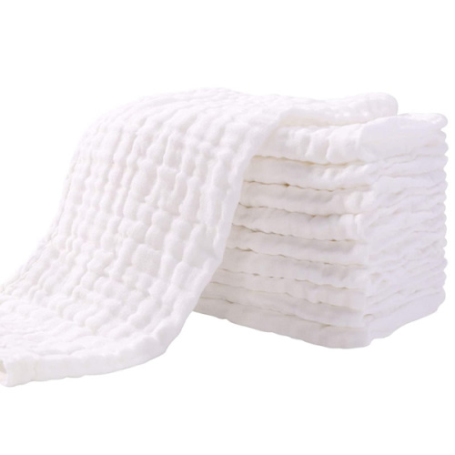 Amazon.com: Yoofoss Muslin Burp Cloths for Baby 10 Pack 100% Cotton Baby Washcloths for Boys Girls Large 20''X10'' Super Soft and Absorbent White : Baby