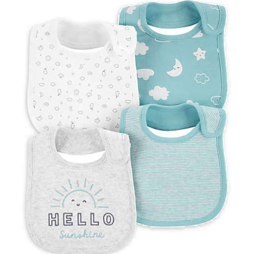 carter's® 4-Pack Hello Sunshine Bibs