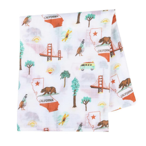 California Baby Muslin Swaddle Blanket: Soft & Breathable