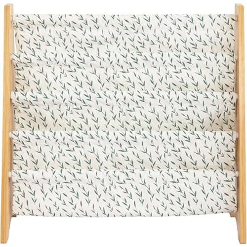 Humble Crew Kids Bookshelf, Montessori Front Facing Toddler Bookcase 4 Tier