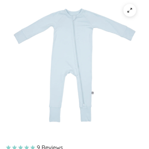 Bumbunny Baby | Romper Pajamas | Convertible Footed Romper in Cloud
