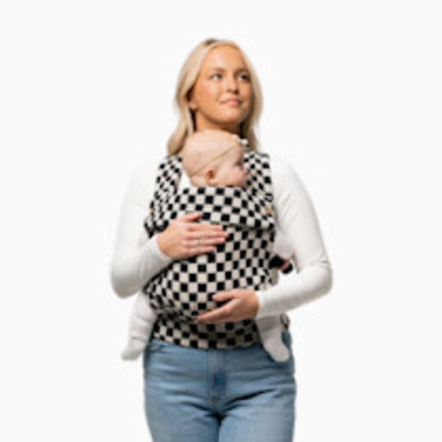 MABĒ The Monarch Baby Buckle Carrier - Ebony Check