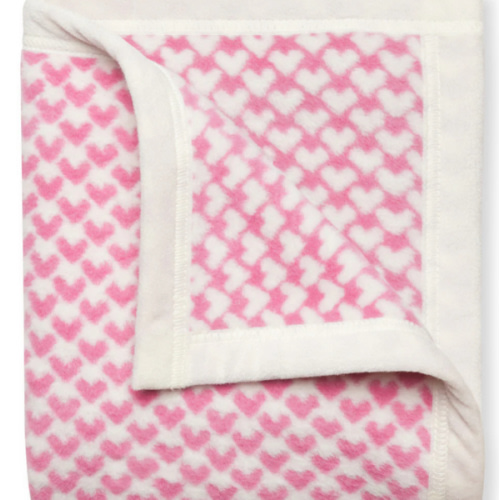 All My Heart Bubblegum Mini Blanket