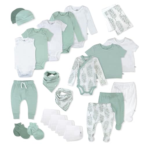 HonestBaby Baby 100% Organic Cotton Gift Sets, Multipack