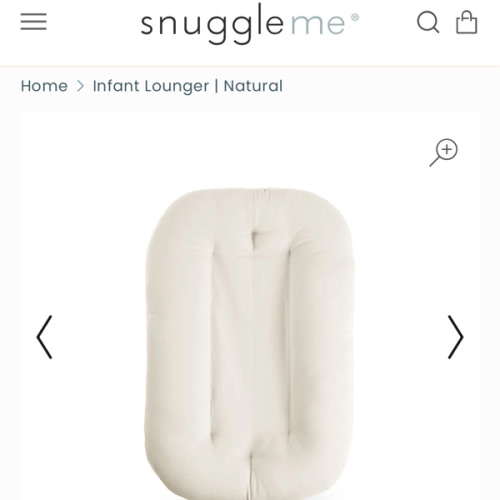 Snuggle me Infant Lounger | Natural