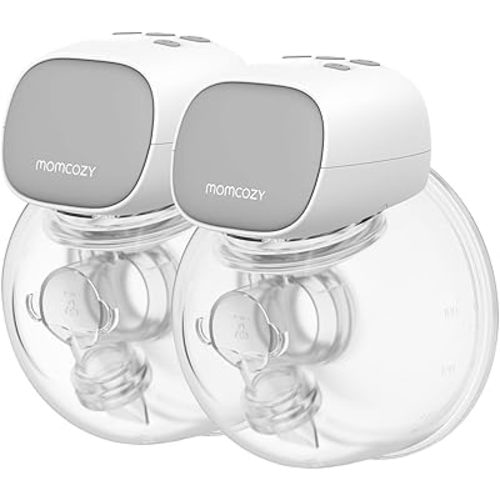 Momcozy S9 Pro Wearable Breast Pump – Enhanced Hands-Free Convenience with Long-Lasting Battery and LED Display, 24mm