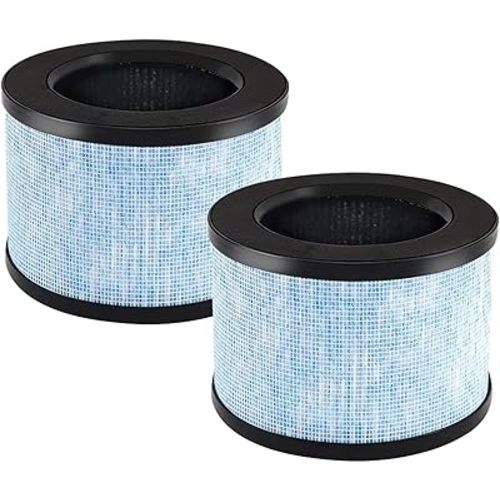 ATXKXE MK01 Air Filter replacement for Aroeve Air Purifiers Filter MK01,H13 True HEPA Filter Compatible with MK01 MK06 Air Purifier, TZ-K1&DH-JH01, EPI080/EP1080& EPI081/EP1081,2 Pack