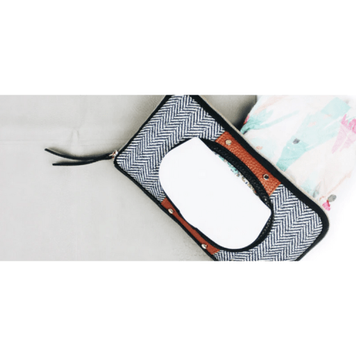 Itzy Ritzy Coffee and Cream Wipes Case - Bellini Baby and Teen Furniture