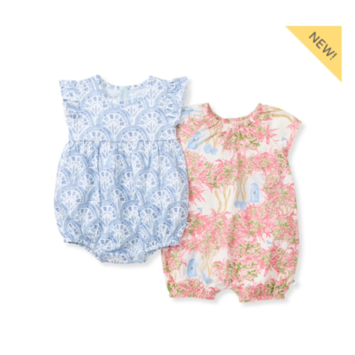 Ocean Gems Baby Girl Romper 2 Pack Set