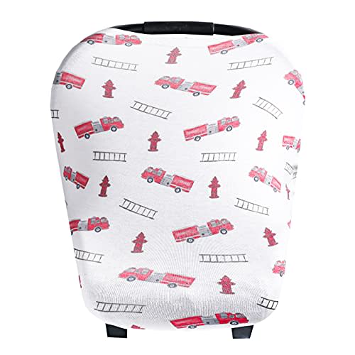 Copper Pearl Multi-Use Cover: Car Seat Covers, Nursing Cover, and Stroller Cover for Sun - Stretchy Fabric, All-Season Use, Stylish Designs, Easy Access for Moms - Chief