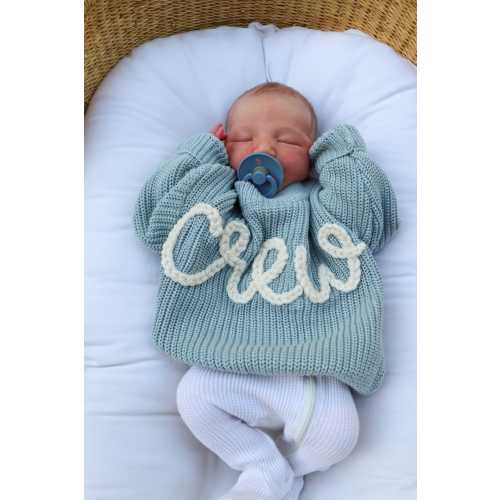 Custom baby sweater | Custom toddler sweater | Hand embroidered sweater | Name sweater | Baby announcement | Baby shower gift