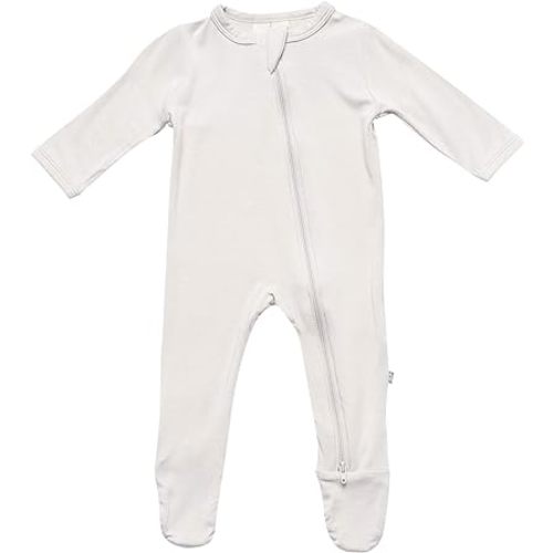 Amazon.com: KYTE BABY Soft Bamboo Rayon Footies, Zipper Closure, 0-24 Months: Clothing, Shoes & Jewelry