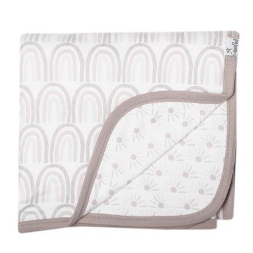 Copper Pearl Autumn 3-Layer Baby Quilt, Color: Bliss