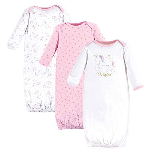 Hudson Baby baby-girls Cotton Gowns