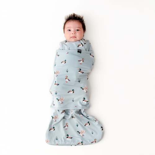 Sleep Bag Swaddler in Mallard Duck 0.5