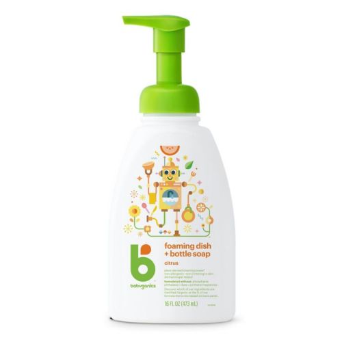 Babyganics® 16 oz. Citrus Foaming Dish & Bottle Soap