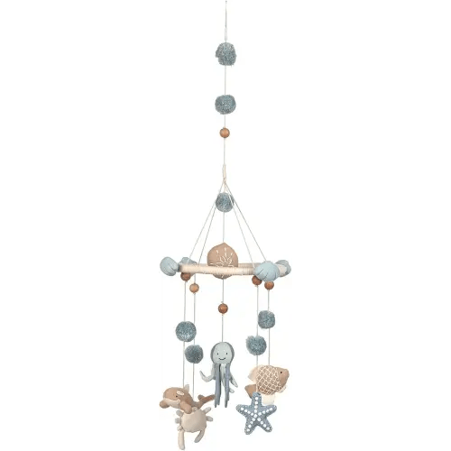 Crane Baby, Ocean Nursery Decor for Boys and Girls, Ceiling Hanging, 9" x 30", Whale Nursery Decor, Ceiling Hanging Decorations