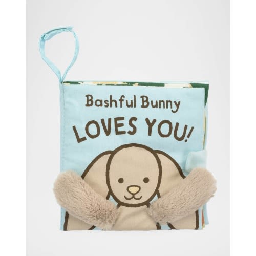 Bashful Bunny Loves You Fabric Crinkle Book