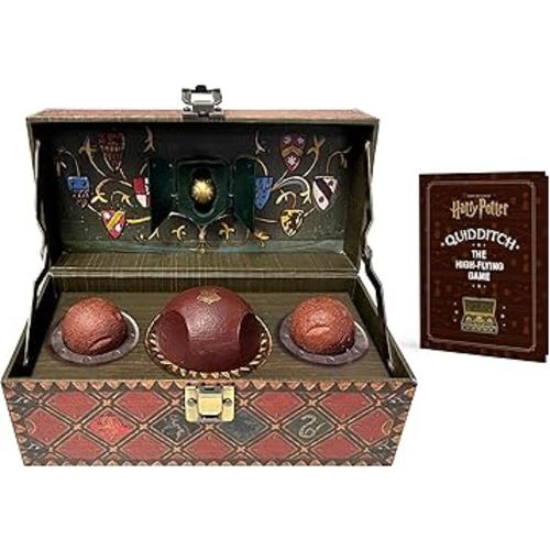 Harry Potter Collectible Quidditch Set (Includes Removeable Golden Snitch!): Revised Edition
