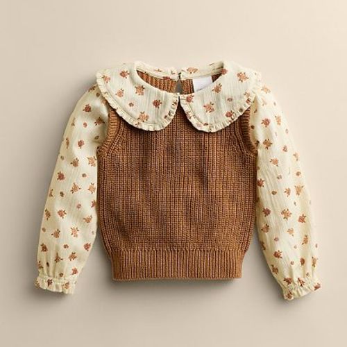 Baby & Toddler Girl Little Co. by Lauren Conrad Sweater Vest Blouse