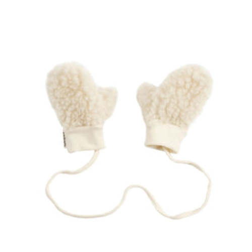BINIBAMBA Milk Merino Wool Baby Mittens