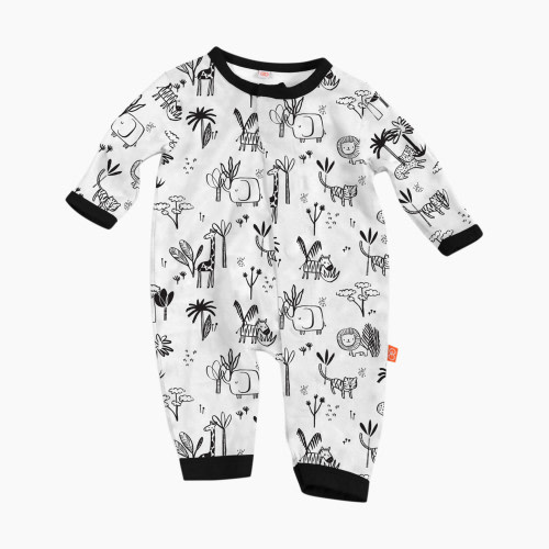Magnetic Me Modal Coverall - Animal Safari, 0-3 Months