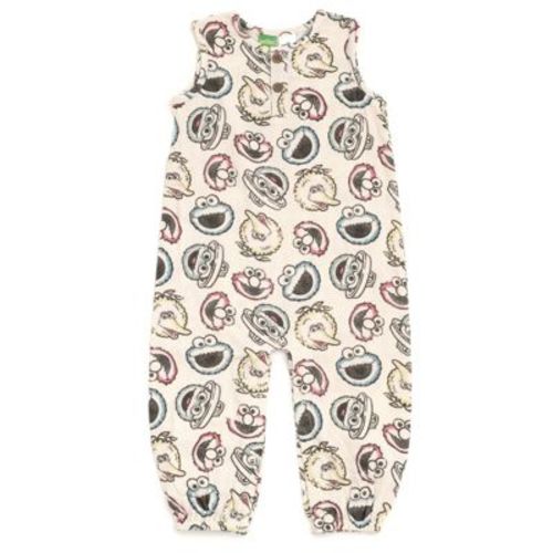 Sesame Street Elmo Cookie Monster Big Bird Newborn Baby Boys Cotton Gauze Matching Family Henley Romper 3-6 Months