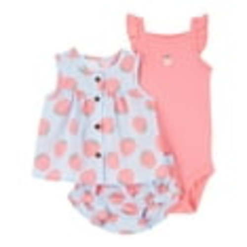 Carter's Child of Mine Baby Girl Outfit Set, 3-Piece, Sizes 0/3-24 Months