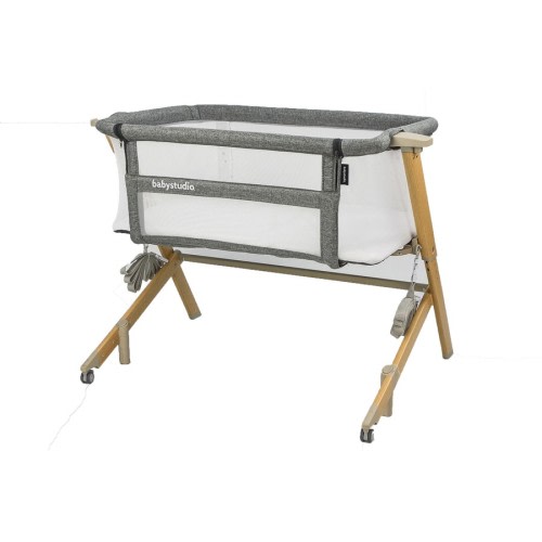 Roger Armstrong Bedside Sleeper with Bonus Carry Bag - Wood Grain