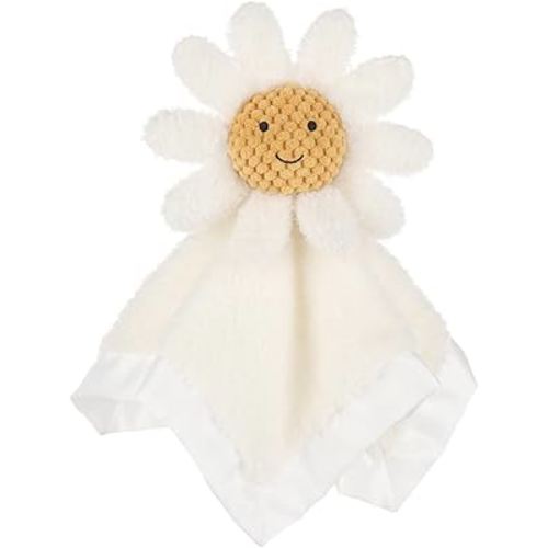 Apricot Lamb Daisy Soft Loveys for Babies, Security Blanket for Baby Boy and Girl for Infant and Toddlers